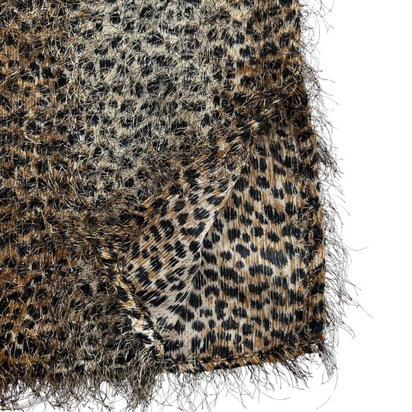 Ashley Stewart Semi Sheer Animal Print Long Sleeve Shirt (24W) - Picture 13 of 16